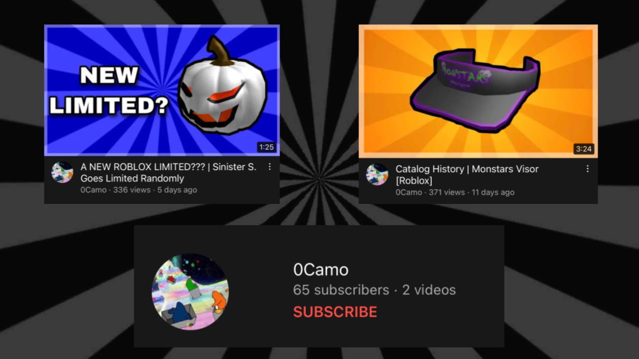 0camo's YouTube Channel Banner