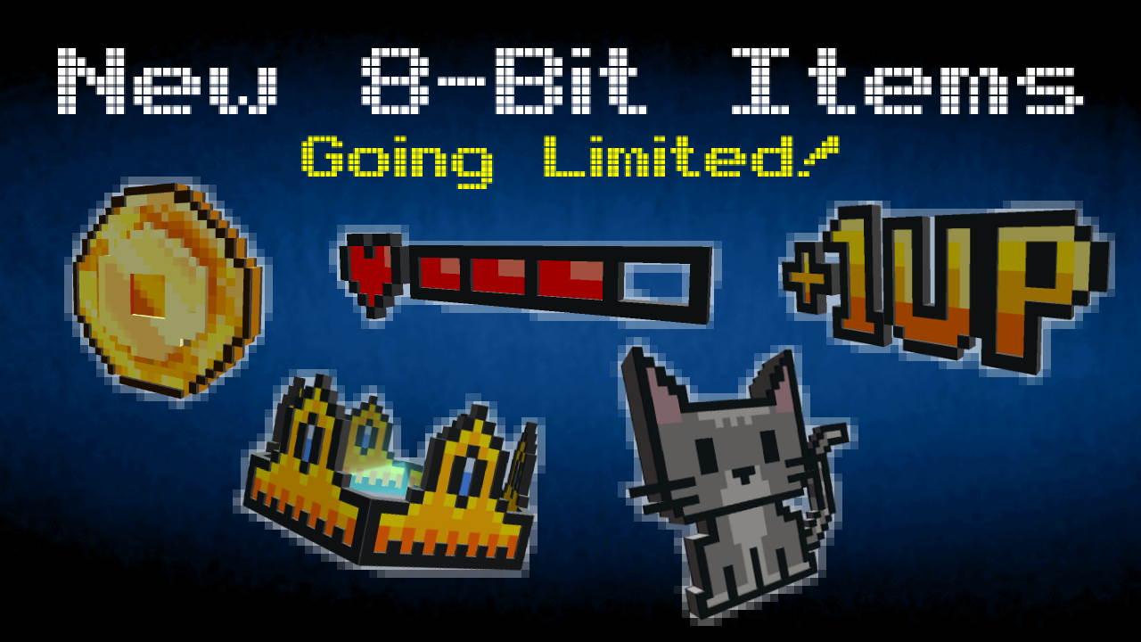 Five New 8-Bit Items On Sale Now, Going Limited August 9th